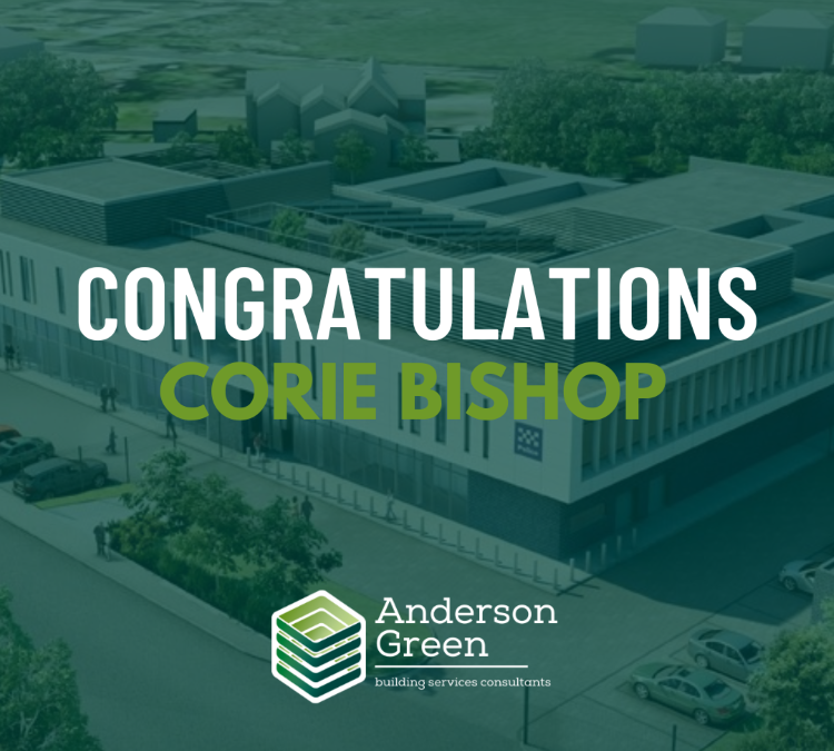 Congratulations Corie Bishop